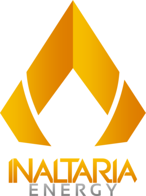  Inaltaria | Logo monocromo blanco